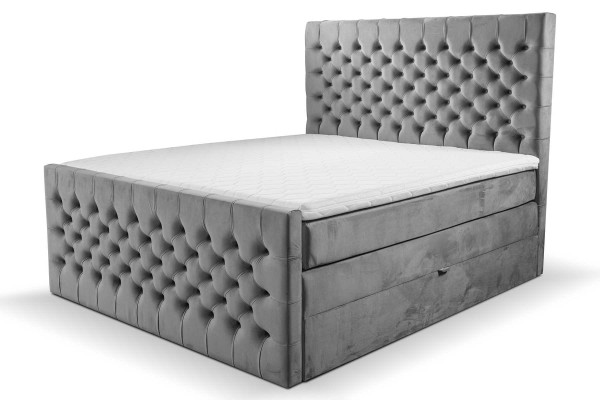 Luxury bedroom bed upholstery design luxury double hotel beds 160x200 cm