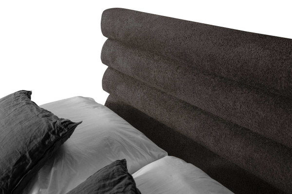 Textile bed gray design luxury double bedroom beds double bed.