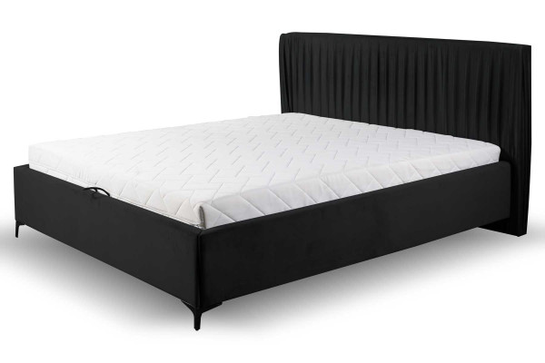 Hotel bed luxury design beds upholstery wood textile bedroom 180x200 new
