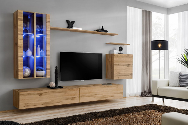 Designer furniture set, modern wall cabinet, TV stand, wooden furniture, new sideboard