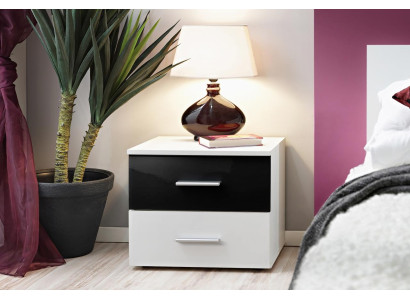 Nightstand side table furniture modern design wood bedroom designer