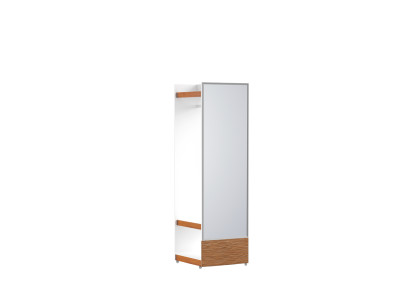 Wardrobe Mirror Cabinet Bedroom Sliding Doors 55 cm Clothes Wardrobes New