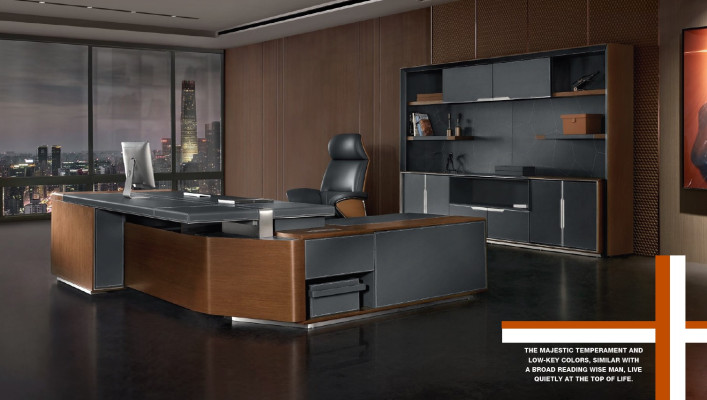 Design office desk writing desk chair furniture corner desk with chair 2-piece set. New.