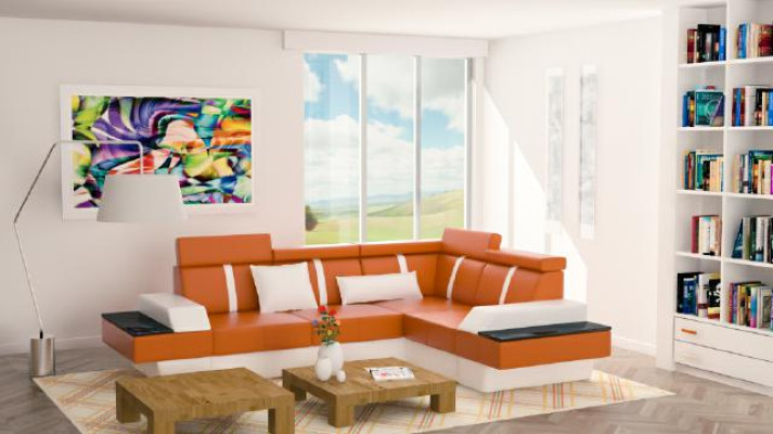Designer living room corner sofa new couch sofa upholstery leather sofa sofa set