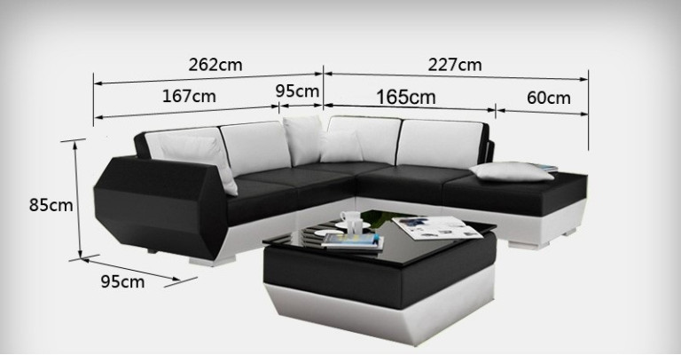 Leather sofa couch sofa set new corner sofa corner set decor modern design