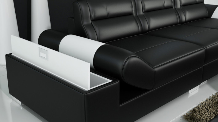 Leather sofa couch sofa set new 3+3 seater set design new