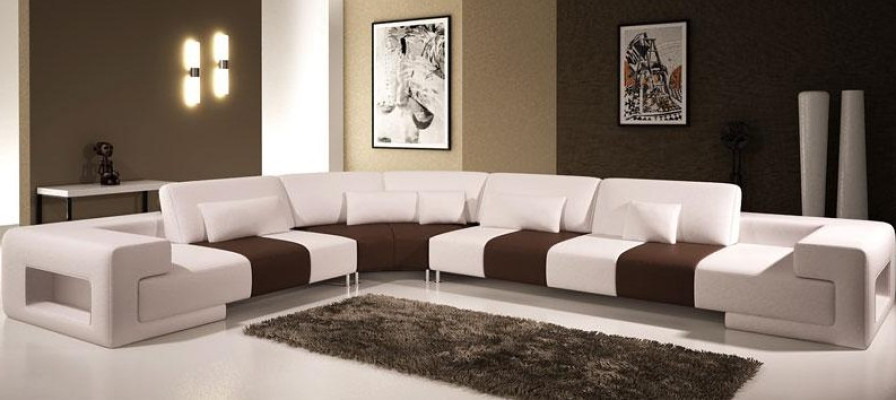 Stylish design and ultimate comfort with our large L-shaped corner sofa.