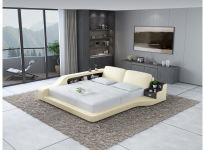 Designer bed upholstered bed luxury bed double bed matrimonial bed beds 140/160/180 cm