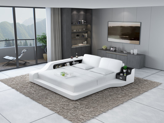 Designer bed upholstered bed luxury bed double bed matrimonial bed beds 140/160/180 cm