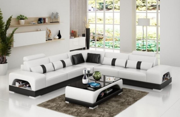 Sectional sofa upholstery couch sofa living area seat corner textile leather