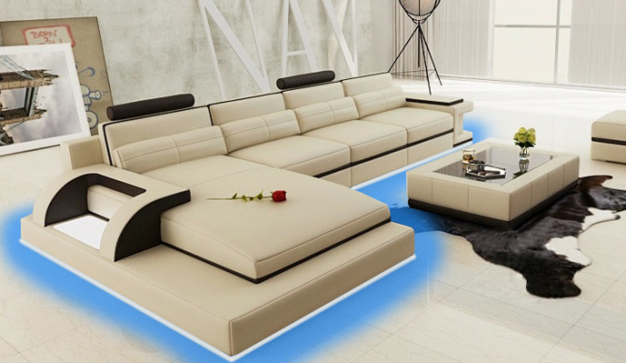 Corner sofa set upholstery sofa couch living room landscape corner seat fabric leather