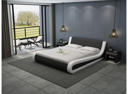 Leather Bed Design, Upholstered Beds Luxury Double Hotel Wedding Big 140/160/180 cm
