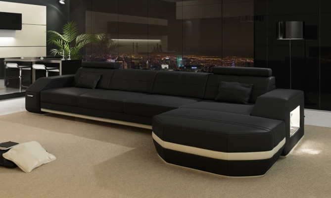 Design corner sofa couch upholstery corner set leather sofa corner living landscape PH300