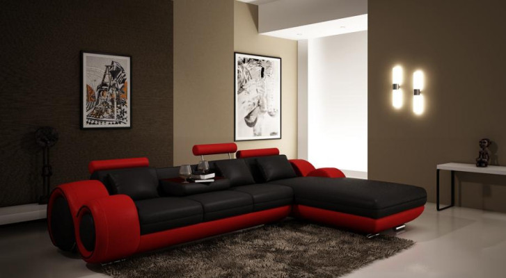 Exclusive living environment with our luxurious L-shaped corner sofa.