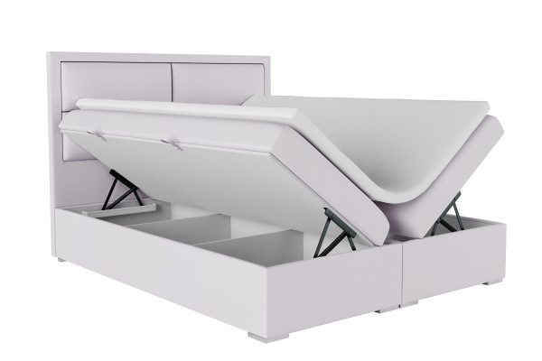 Box spring bed hotel double complete set topper mattress beds function box