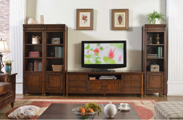 Living Room Set Wall Shelf Sideboard Sideboards 3x Display Cabinet Design 4-piece New