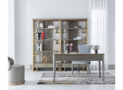 Design office furniture Dubai luxury style furniture desk display cabinet chair