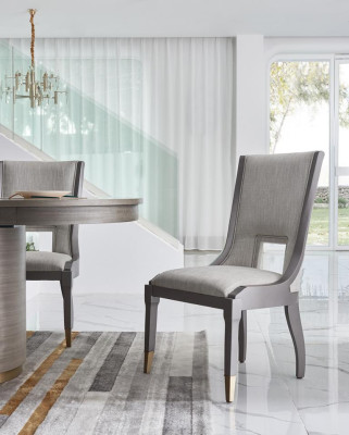 Design Chair Set 6x Luxury Chairs Seat Cushion Group Armchair Set Suite New