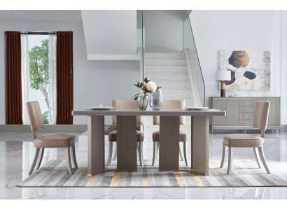 Dining room table designer luxury furniture wood tables 200x90cm living room