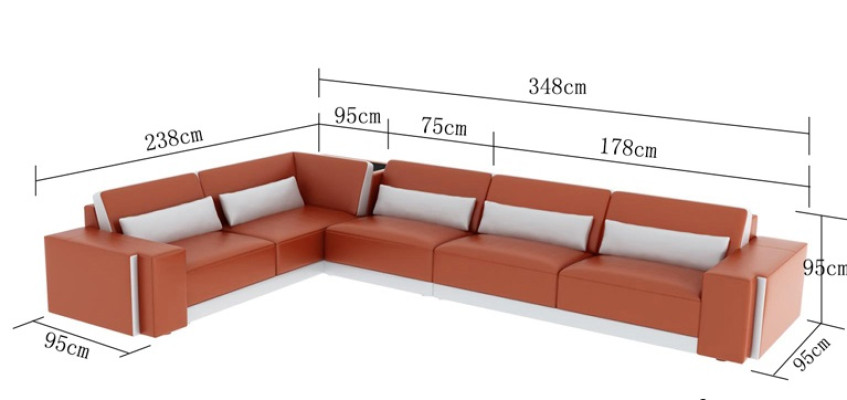 Leather sofa couch living area corner modern corner sofa design suite sofa