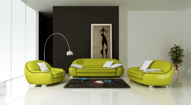 Leather sofa, couch living landscape 3+2+1 seater suite design modern sofa with USB
