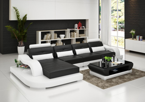Discover comfort and style with an L-shaped corner sofa made from high-quality materials.