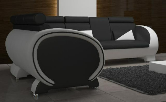 CORNER SOFA CORNER COUCH DESIGN *COLOR CHOICE* SOFA LEATHER COUCH LEATHER SOFA LEATHER SET