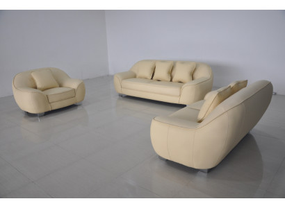 XXL Couch Corner Sofa Lounge Set Design Modern Sofa Suite 3+2+1 F3013