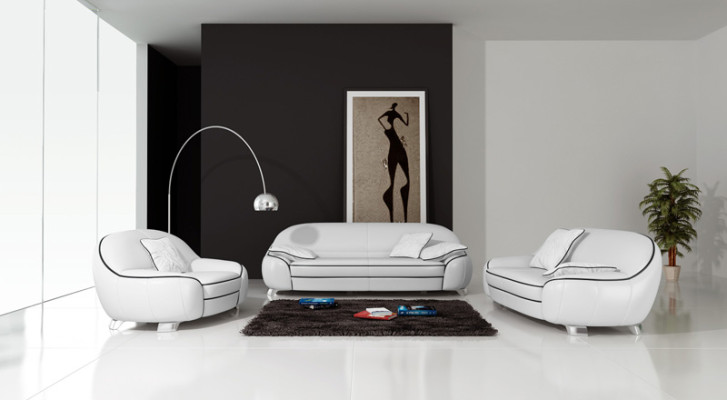 XXL Couch Corner Sofa Lounge Set Design Modern Sofa Suite 3+2+1 F3013