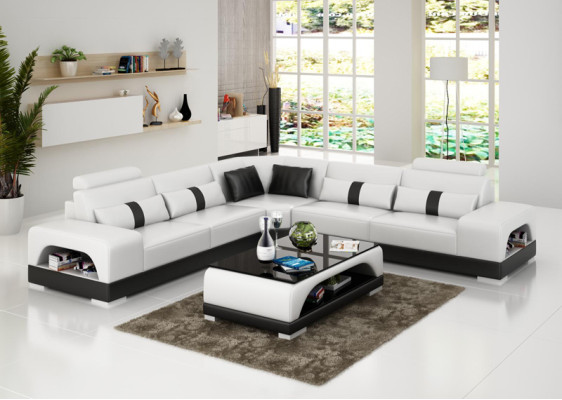 Exclusive L-shaped upholstered sofa Stylish design for your home