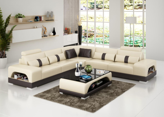 Exclusive L-shaped upholstered sofa Stylish design for your home
