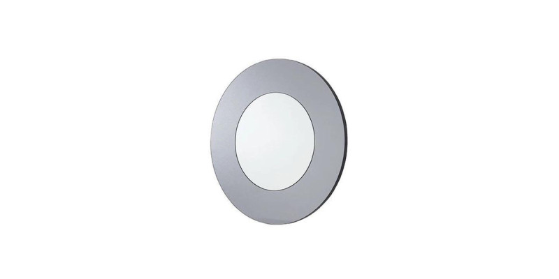 Round mirror modern wall mirror design gray living room new decor