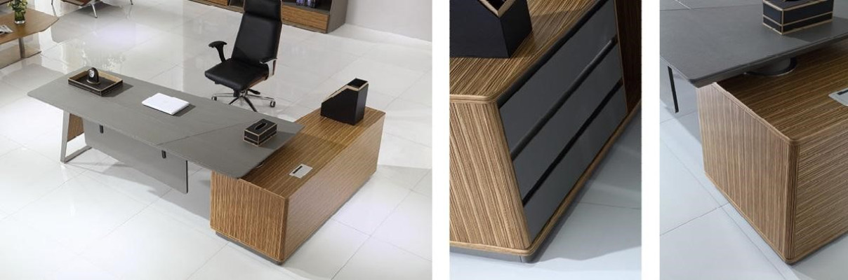 Modern office room set, office complete furnishings, decor set, furniture, table