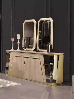 Luxury Sideboard Dining Room Sideboard Modern Design Dresser Mirror New Furniture