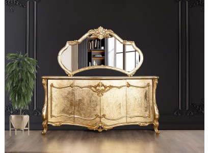 Sideboard Mirror Luxury Dresser Set Furniture Dressers Sideboards Gold
