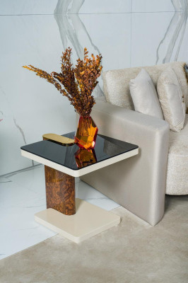 Modern coffee table side table living room table sofa table wooden table furniture