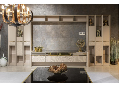 Wall unit designer living room furniture wall cabinet wall shelf wall units
