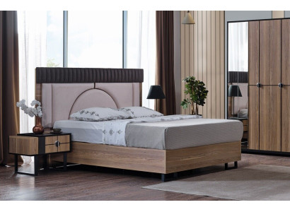 Bedroom Set Luxury Complete Bed + 2x Nightstands 3-piece Modern Set New