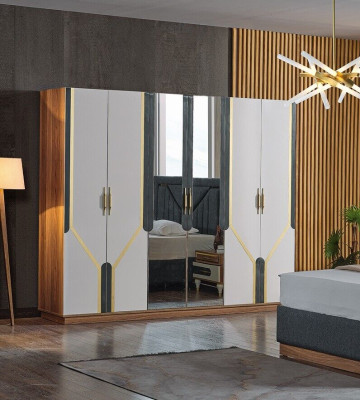 Wardrobe Cabinets Closet Design Wood Children's Room Modern Furniture New