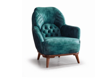 1-seater modern relax armchair Chesterfield modern style luxury new living room armchair