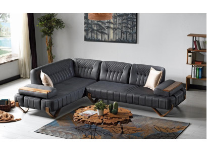 L-shaped corner sofa fabric corner couch sofa upholstery premium couch L-shape modern new