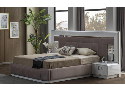 Bedroom Set Luxury Complete Bed 2x Nightstand Modern Furniture 3 Pieces New