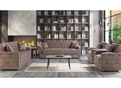Sofa set 3211 wood living room luxury sofa fabric complete couches furniture