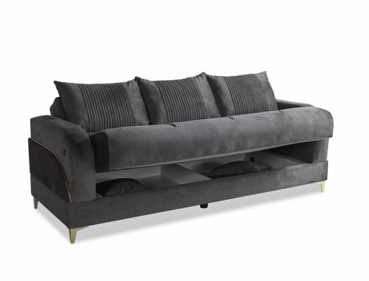Sofa set 3+2+1+1 seater furniture luxury set modern grey 4-piece sofa set