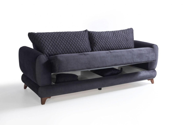 Three-seater couch with sleep function sofa bed folding couch textile sofas couches