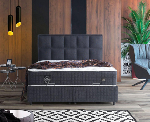 Designer double bed wood designer beds furniture bedroom bed box spring