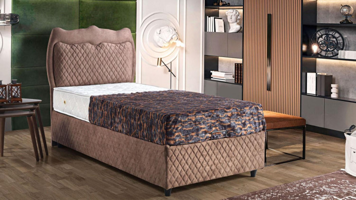 Bed Design Beds Luxury Beds Upholstery Bedroom Furniture Brown 90x190cm