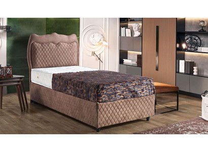 Bed Design Beds Luxury Beds Upholstery Bedroom Furniture Brown 90x190cm
