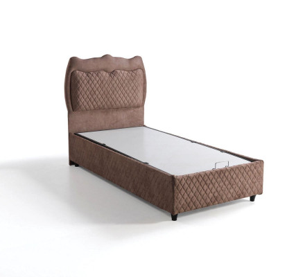 Bed Design Beds Luxury Beds Upholstery Bedroom Furniture Brown 90x190cm