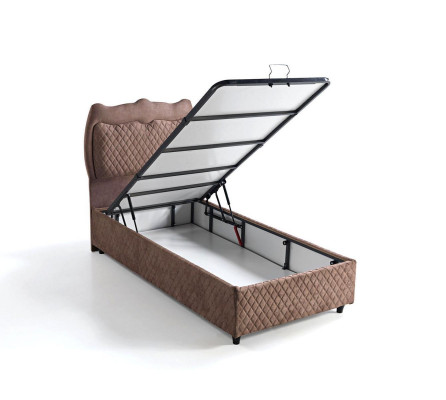 Bed Design Beds Luxury Beds Upholstery Bedroom Furniture Brown 90x190cm